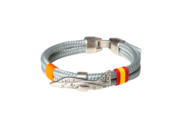 Pulsera  40 Aniversario Patrulla Aguila con bandera de España