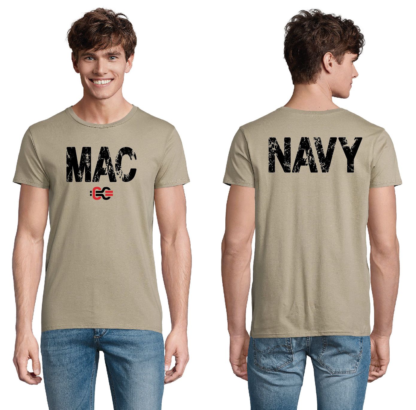 Camiseta Mac Navy Kaki