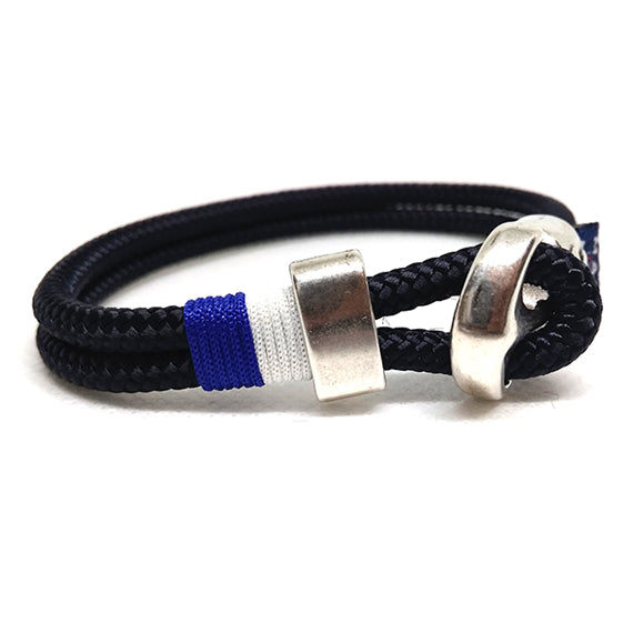 Pulseras Marineras Buceo (Dive) con ancla y driza blue