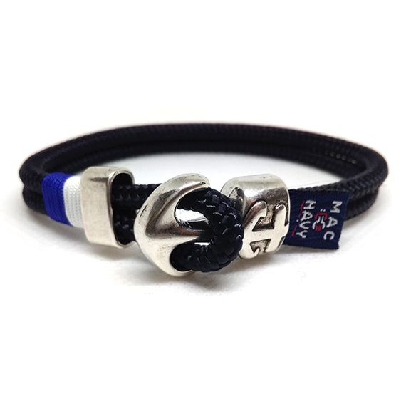 Pulseras Marineras Buceo (Dive) con ancla y driza blue