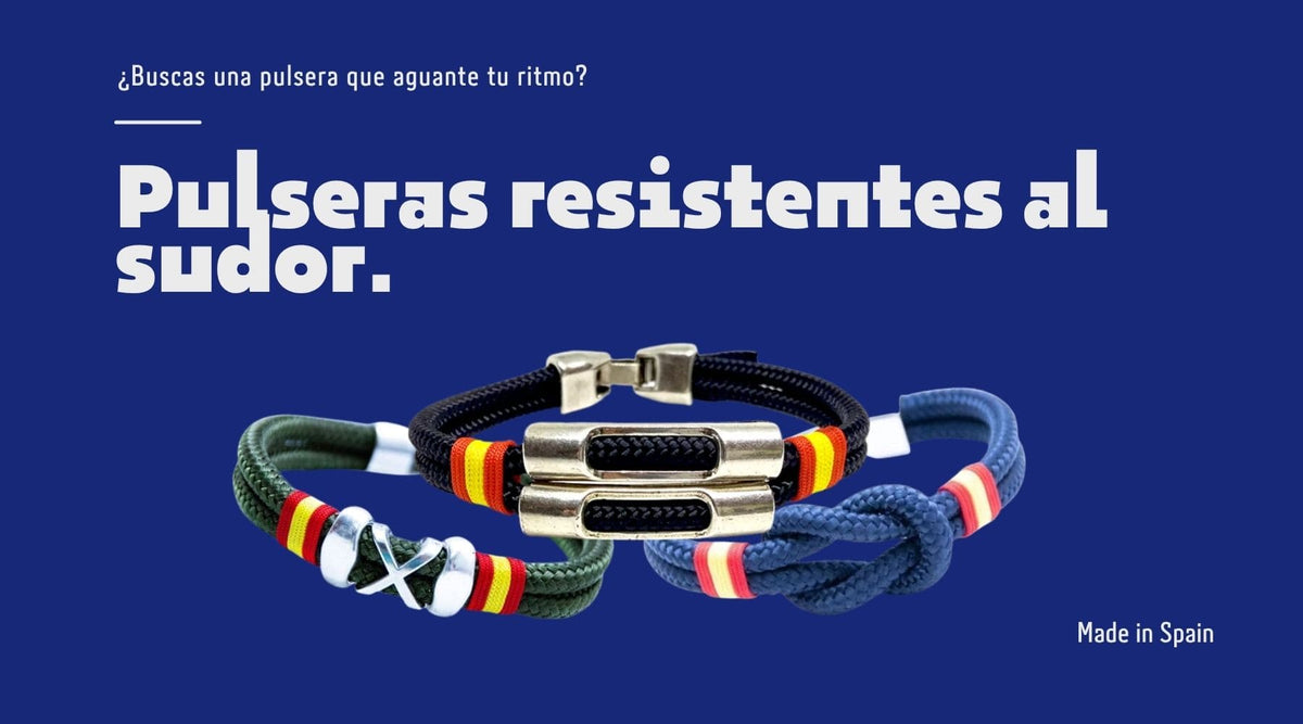 Pulseras resistentes al sudor