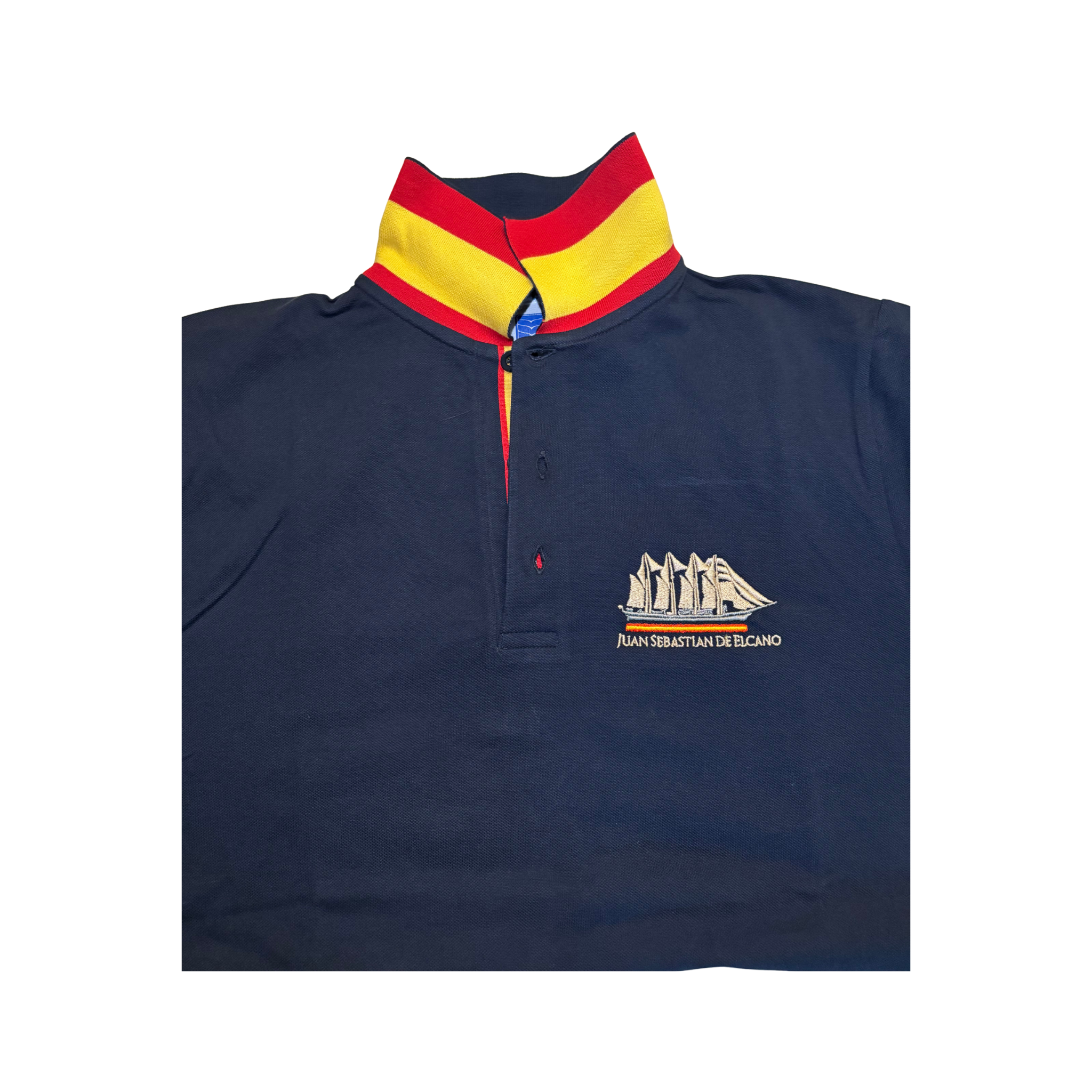 Polo manga corta Mac Navy JSE Juan Sebastian de El Cano