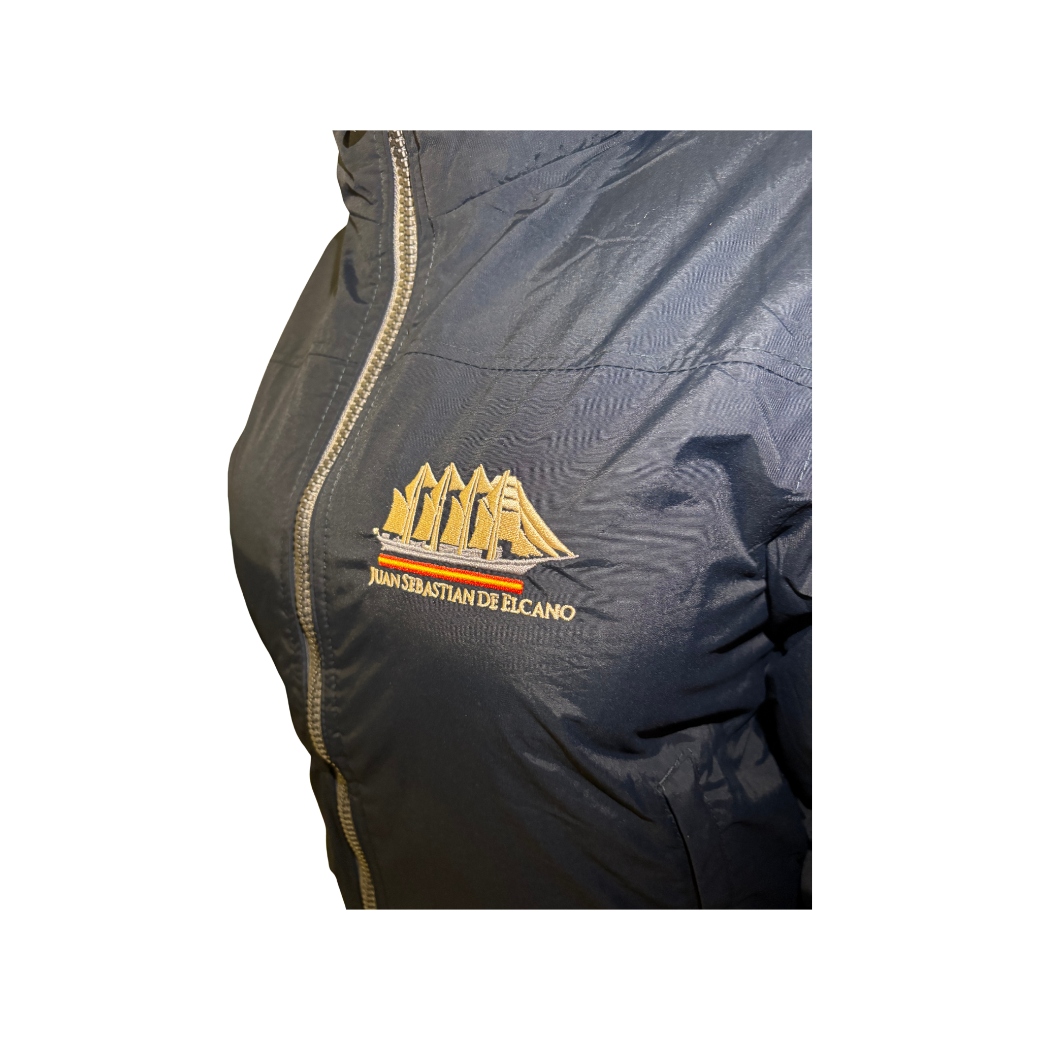 Cazadora semi bomber con doble forro Mac Navy JSE Juan Sebastian de El Cano