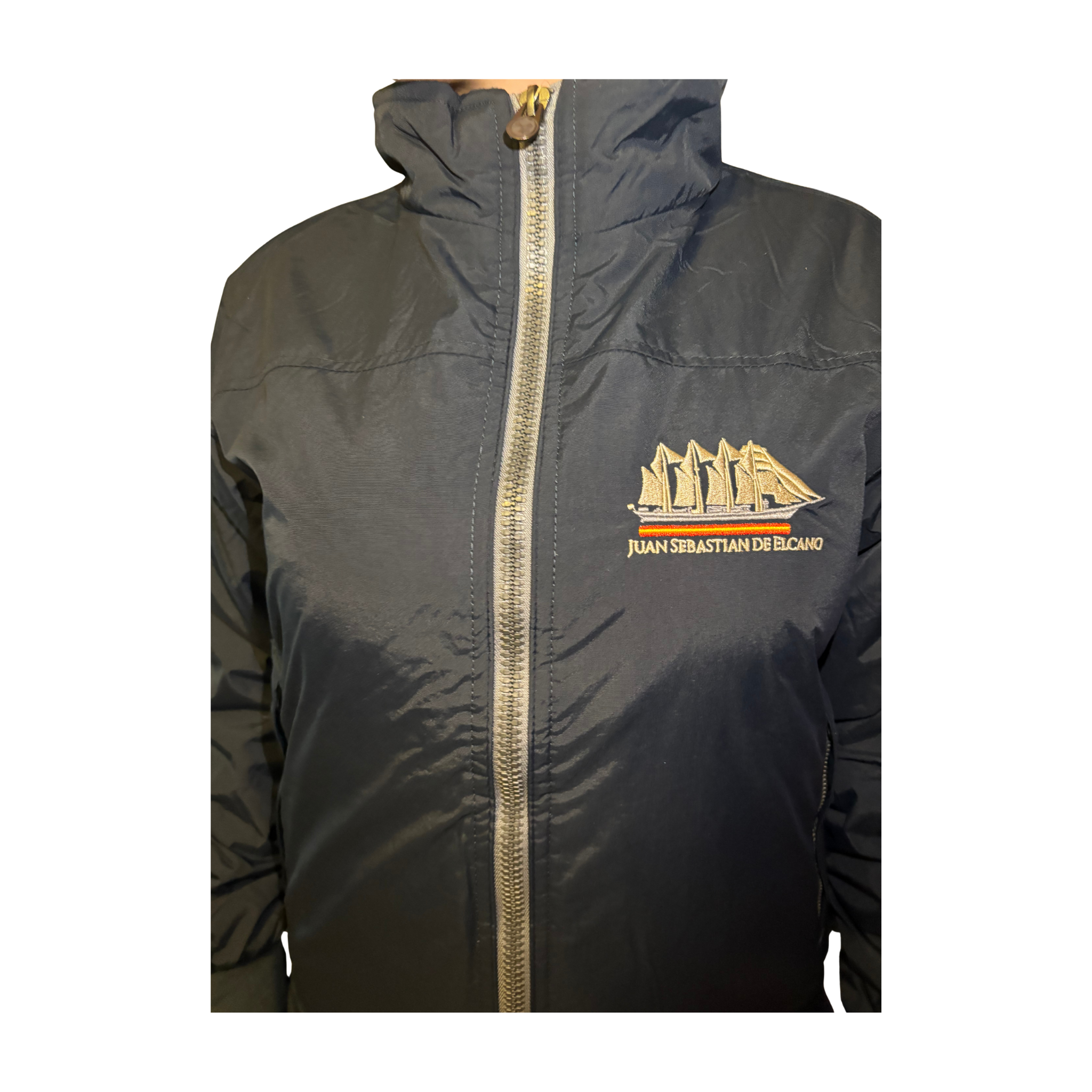 Cazadora semi bomber con doble forro Mac Navy JSE Juan Sebastian de El Cano