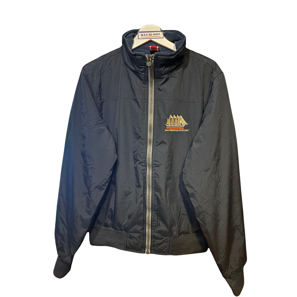 Cazadora semi bomber con doble forro Mac Navy JSE Juan Sebastian de El Cano