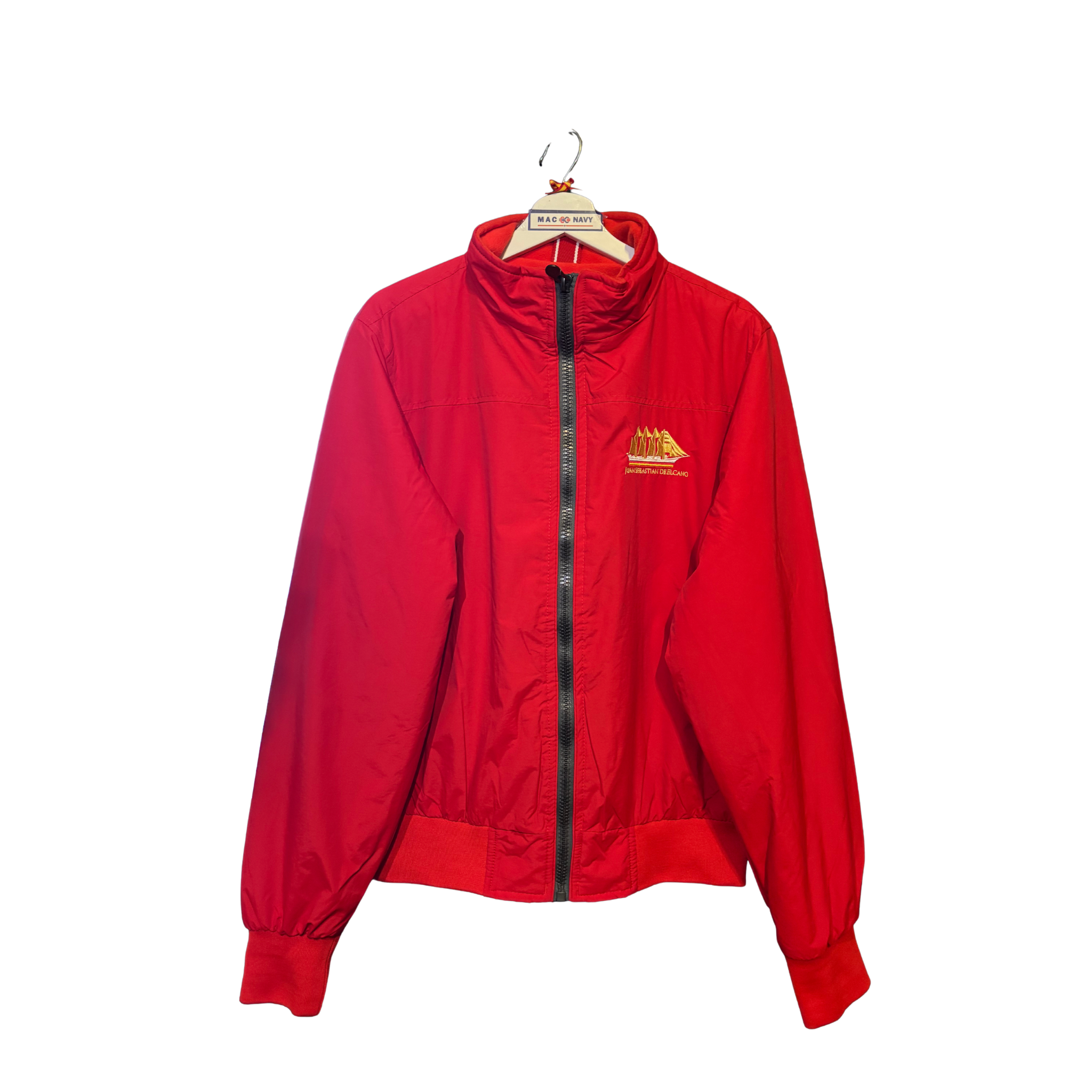 Cazadora semi bomber con doble forro Mac Navy JSE Juan Sebastian de El Cano