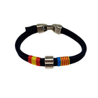 Pulsera y llavero Tributo a Valencia con bandera de España