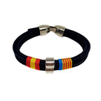 Pulsera y llavero Tributo a Valencia con bandera de España