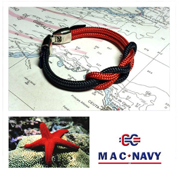 Pulseras náuticas de driza marinera
