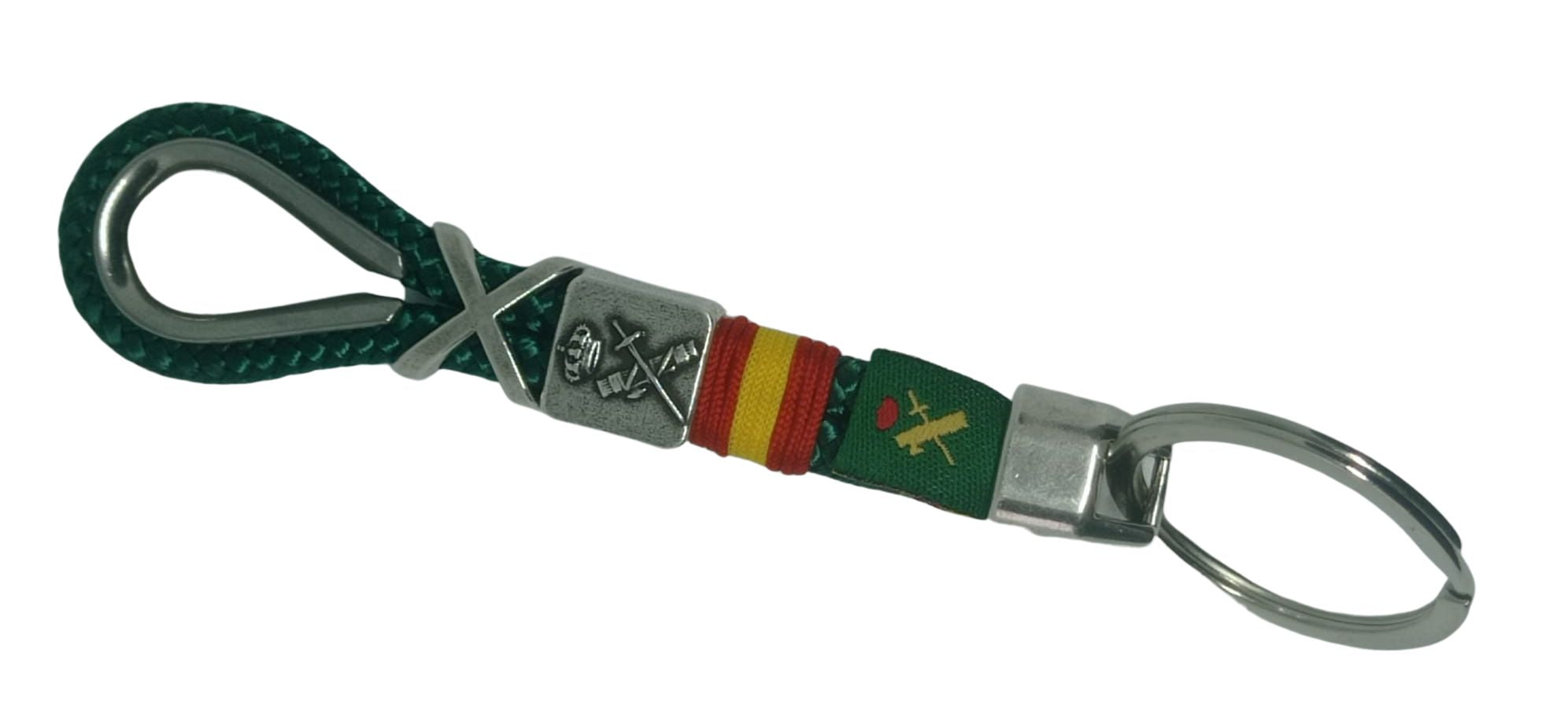 Llavero Premium Plata Guardia Civil