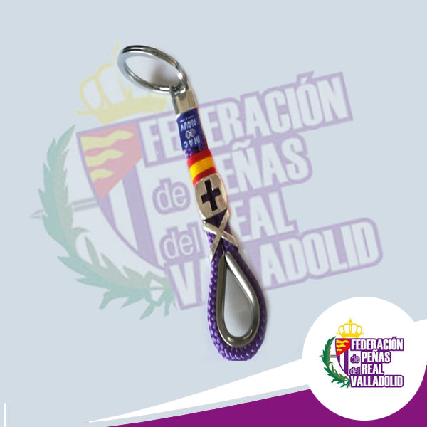 Llavero Cruz Wave Oficial FPRealValladolid