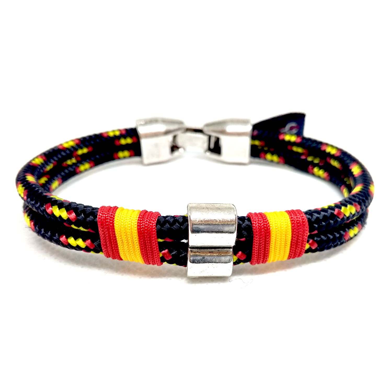 Pulsera Náutica Paralela Cincada Jaspeada