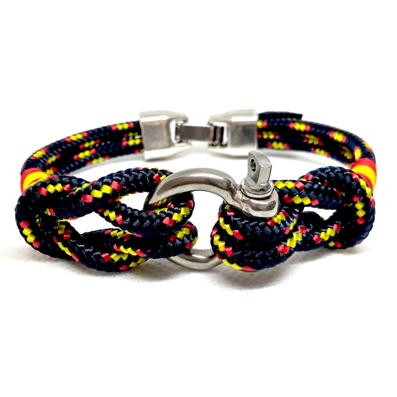Pulsera Náutica Grillete Jaspeada