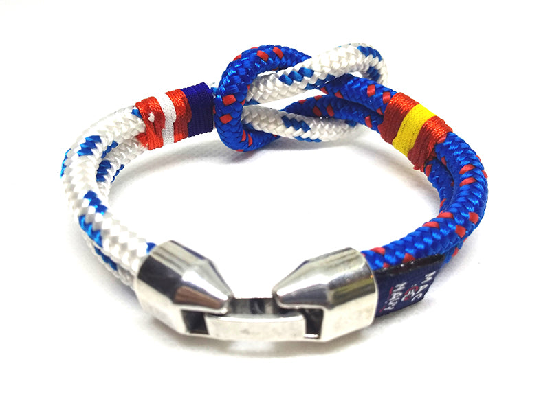 Pulsera Oficial Semana del Atlantico. Pulsera con bandera de España o personalizable.