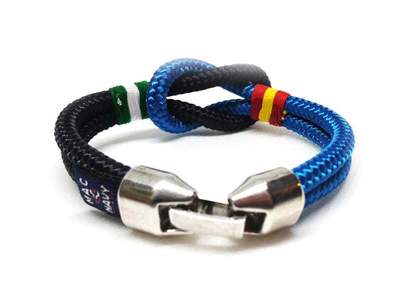 Pulsera náutica oficial Salón náutico de Sevilla Mac Navy