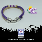 Pulsera Oficial Peñistas del Real Valladolid 2022-2023 Modelo AR con bandera de España