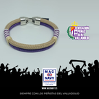 Pulsera Oficial Peñistas del Valladolid 2022-2023 con bandera de España