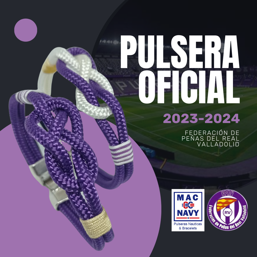 Pulsera Oficial Peñistas del Valladolid 2023-2024