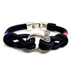 pulseras náuticas de driza con grilletes