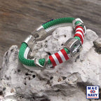 Pulsera atletica Rojiblanca con banderas